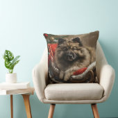 キーソンドッグクリスマスフェスティバル クッション (椅子)