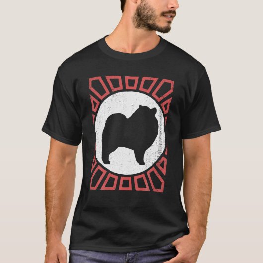 キーソンドッグレトロヴィンテージ Tシャツ (正面)