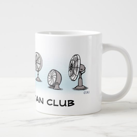 キーソンファンクラブ – かわいいキーズアニメ犬 ジャンボコーヒーマグカップ (右)