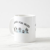 キーソンファンクラブ |可愛い飼い犬 コーヒーマグカップ (正面左)