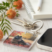 キーソン紅葉秋 キーホルダー (正面右)