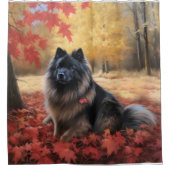 キーソン紅葉秋 シャワーカーテン (正面)