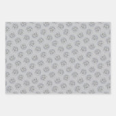 キーソン絵を描ズかわいいオリジナルペットドッグアート ラッピングペーパーシート (正面3)