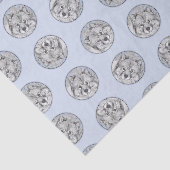 キーソン絵を描ズかわいいオリジナルペットドッグアート 薄葉紙 (詳細)