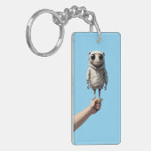 キーチおもしろいェン笑わされる – 日常使いへの贈り物 キーホルダー (正面左)