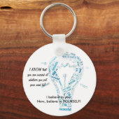 キーチェやる気を起こさせるーン キーホルダー (正面)