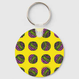 キーチェカラフルーン キーホルダー