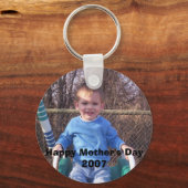 キーチェパーソナライズされたーン キーホルダー (正面)