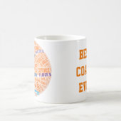 キーチェパーソナライズされたーン – バスケットボール選手ギフト コーヒーマグカップ (中央)