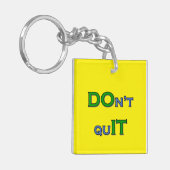 キーチェーやめンしない キーホルダー (正面左)