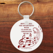 キーチェークラシカルン： – クロスオーバー キーホルダー (正面)