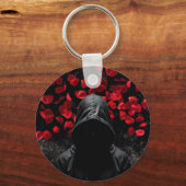 キーチェーパーソナライズされたンを持ち込むアデラインZade Meado キーホルダー (裏面)