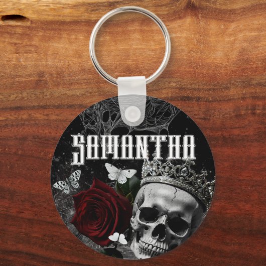 キーチェーパーソナライズされたンを持ち込むアデラインZade Meado キーホルダー (正面)