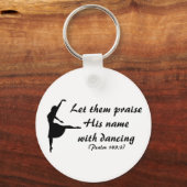 キーチェーンで彼を褒める踊り キーホルダー (正面)