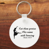 キーチェーンで彼を賞賛踊り キーホルダー (正面)