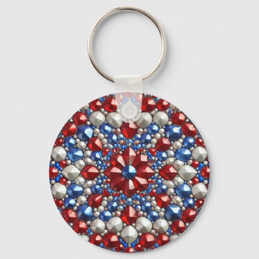 キーチェーンとオランダカラーデザイン キーホルダー (正面)