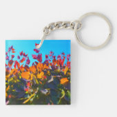 キーチェーンと写真紅葉 キーホルダー (裏面)