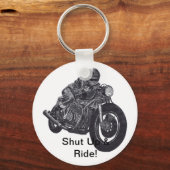 キーチェーンに乗る キーホルダー (正面)