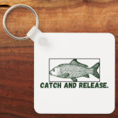 キーチェーンのキャッチと解除 キーホルダー (正面)