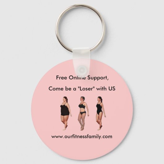 キーチェーンのサポート キーホルダー (正面)