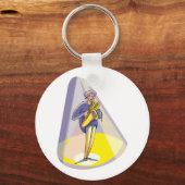 キーチェーンのスポットライトミュージシャン キーホルダー (正面)