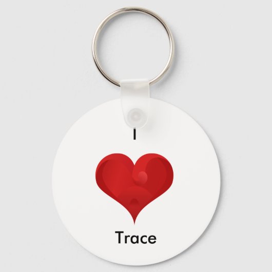 キーチェーンのトレース キーホルダー (正面)