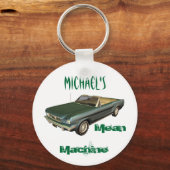 キーチェーンのパーソナライズ – Michael's Mean Machine キーホルダー (正面)