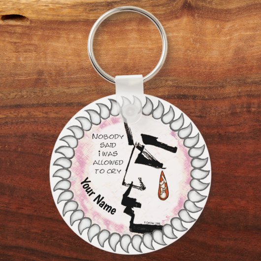 キーチェーンのベビー喪失 キーホルダー (正面)