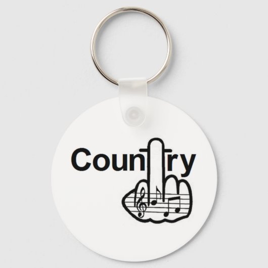 キーチェーンの国の反転 キーホルダー (正面)