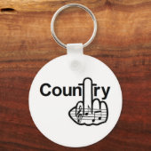 キーチェーンの国の反転 キーホルダー (正面)