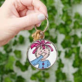 キーチェーンの塗り潰しテンプレート キーホルダー (手)