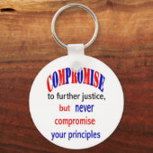 キーチェーンの妥協点 キーホルダー (正面)