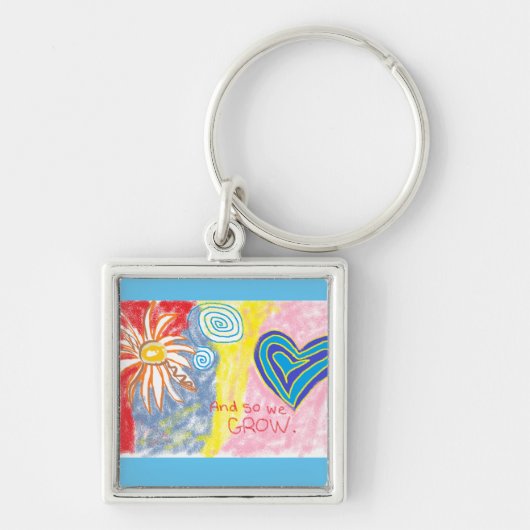 キーチェーンの成長 キーホルダー (正面)