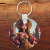 キーチェーンの新しいチャットユーザータイトルChatGPT "Ke キーホルダー (正面)