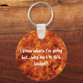 キーチェーンの行き先を知っている キーホルダー (正面)