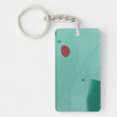 キーチェーンの飛んでいるさくらんぼデザイン キーホルダー (正面)