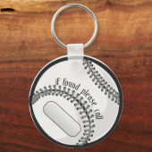 キーチェーンもしが見つかった キーホルダー (正面)