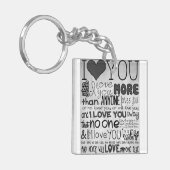 ****キーチェーンより愛してる**** キーホルダー (正面左)
