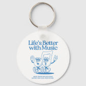 キーチェーンをヒット キーホルダー (裏面)