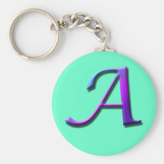 キーチェーンをモノグラム キーホルダー (正面)