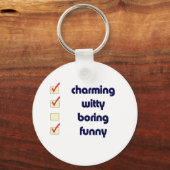 キーチェーンをリストするには キーホルダー (正面)