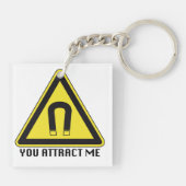 キーチェーンを引き付ける キーホルダー (裏面)