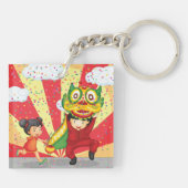 キーチェーンを持つおもしろい キーホルダー (裏面)