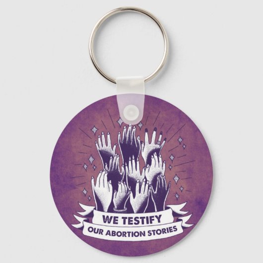 キーチェーンを証言 キーホルダー (正面)