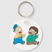 キーチェーンを追う子たち キーホルダー (裏面)