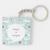 キーチェーンを過剰考える キーホルダー (裏面)