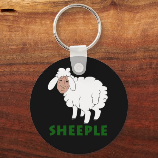 キーチェーンを重ね合わせる キーホルダー (正面)