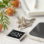 キーチェーンアートスタイルデザイン キーホルダー (側面)