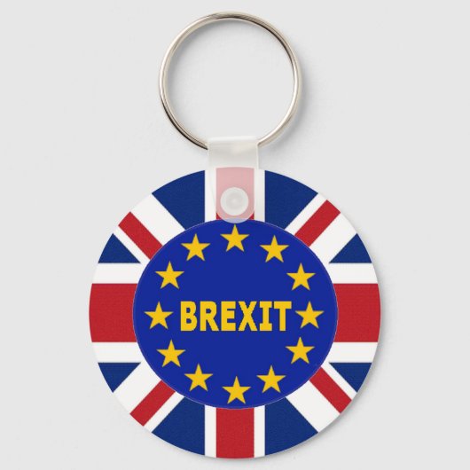 キーチェーンイギリス国旗EU Brexit キーホルダー (正面)