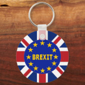 キーチェーンイギリス国旗EU Brexit キーホルダー (正面)